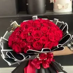 Bouquet Flowers - Red